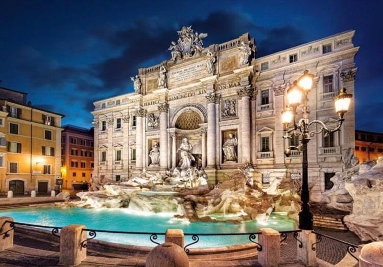 Lägenhet Trevi Fountain Modern Loft
